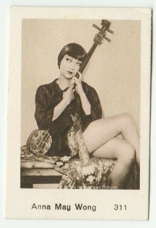 Anna May Wong Card 311 " Monopol Movie Pictures " Monopol Dresden 1932