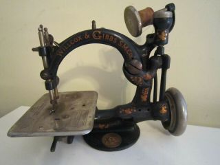 Antique Willcox & Gibbs Sewing Machine W/ Patent 1894 Usa