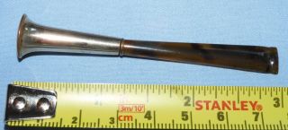 ANTIQUE CIGARETTE HOLDER (SILVER HANDLE) CASED - VERY FINE - 80 mm 2