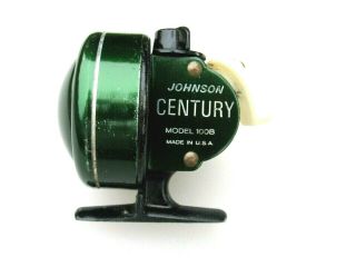 Vintage Johnson Century Model No 100b Fishing Spincasting Reel Metal Parts