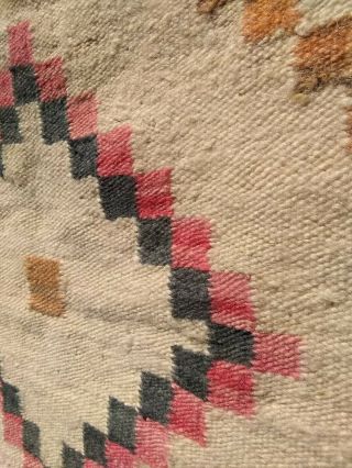 Navajo Rug Blanket Native American Indian Antique Weaving Tapestry Textile 1900