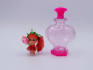 Vintage Liddle Kiddle Rosebud Kologne Doll In Perfume Bottle Mattel 1960s