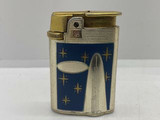 Vintage 50’s Mid Century Atomic Age Ronson Varaflame Starfire Cigarette Lighter