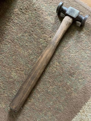 Vintage Double Ended Auto Body Hammer Tool Usa