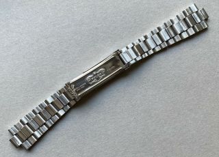 1970 ' s Vintage Rolex 7835 Folded Link 19mm Bracelet 6239 6241 6263 6265 2