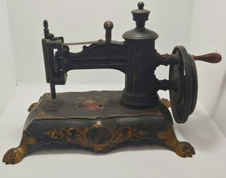 Antique Small Sewing Machine - Remington 