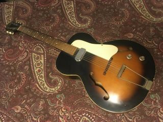 Vintage Kay Parlor Archtop Acoustic Guitar L3382 6833