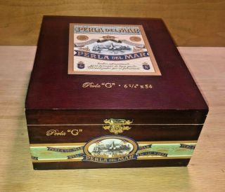 Multiple Avlbl Perla Del Mar G Wood Cigar Box 6.  5 " X7 " X3.  25 " Clasp Craft Hinged