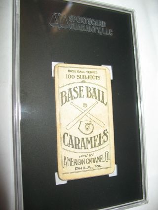 1909 American Caramel (E90 - 1) LEE TANNEHILL SGC 35 Good,  2.  5 Chicago Cubs 2