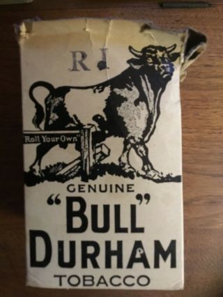 Vintage Bull Durham Tobacco 24 Bags