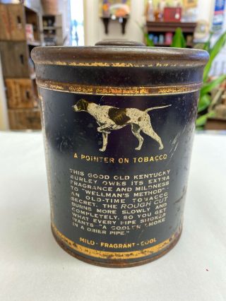 Antique Vintage GRANGER Rough Cut Pipe Tobacco Advertising Can / Tin 6 