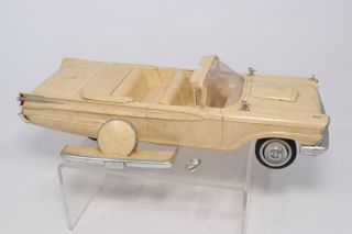 Vintage 1959 Mercury Park Lane Convertible Promo Built Model Car Kit Junkyard