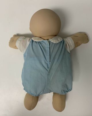 VTG 1980s Cabbage Patch Kids Preemie Boy Doll Dimples Bald Brown Eyes CPK Coleco 2