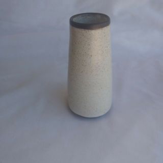 Vintage Modern Modernist Mcm Zaalberg Pottery Vase Cylinder Form Bin Obo Fs