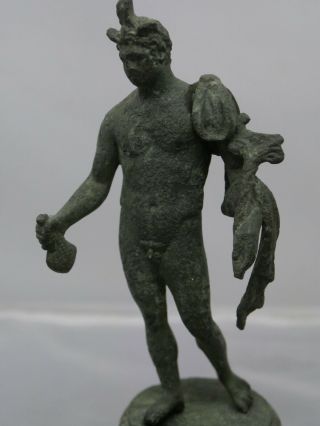 Very Interesting Early Looking Roman Bronze Style Of Mercury - Very Rare L@@k