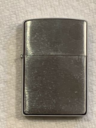 Zippo Slim 2002 E - 02 Street Chrome Cigarette Lighter - Never Fired