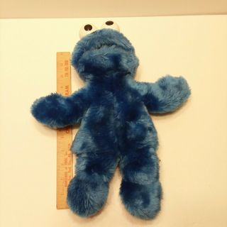 Vintage 1999 Applause Cookie Monster Plush Hand Puppet Sesame Street 3