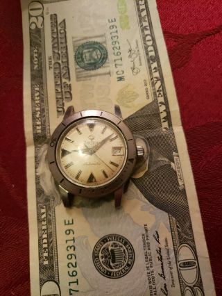 Vintage Zodiac Divers Sea Wolf Automatic Watch