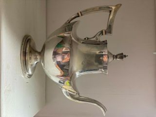 Gorham Plymouth Sterling Silver Coffee Pot 2 3/8 Pint 2441re Inforced Handle 744