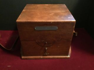 World War Ii Hamilton Watch Company Model 22 Deck Watch Box Only