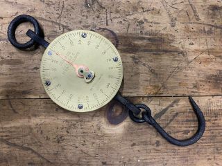 Professionally Restored Antique Salter 200 Lb Scale - Made In 1825