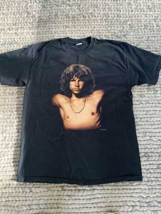 Vintage The Doors Jim Morrison Band Tee Rock T Shirt Sz Xl