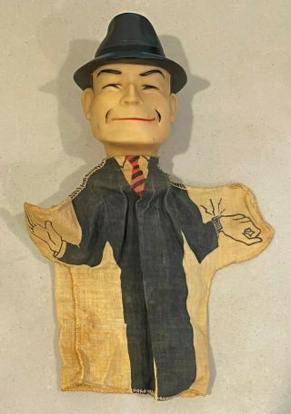 Vintage Dick Tracy 1962 Ny Daily News Hand Puppet By Ideal
