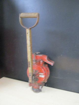 Vintage Tokheim Hand Pump Vacuum Transfer Pump 787 W/wood Handle