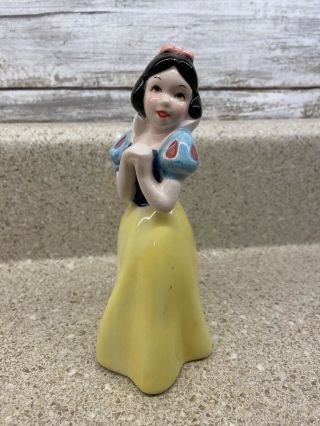 Vintage Walt Disney Snow White And The Seven Dwarfs Ceramic Figures - Japan 2