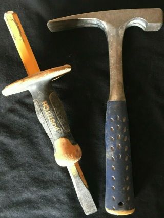 Vintage Estwing 26.  5 Oz Brick Hammer Tool Usa Pat & Chisel Bostitch Usa