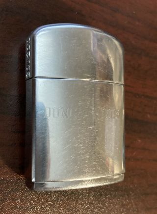 Vtg Ronson Windlite Lighter Newark N.  J Pat.  173552 Engraved Duncan Hines 1958