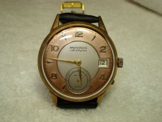 Movado Calendoplan Circa 1950’s Extremely Rare Vintage Watch
