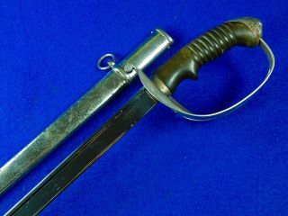 Argentina Ww1 Antique German Made Cavalry Sword W/ Scabbard Matching