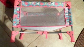 Vintage Baby Doll Size Bed Pack N Play Pen Foldable Crib