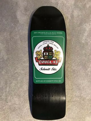 Vintage Nos Douglas Beer Label Skateboard Schmitt Stix Santa Cruz John Lucero