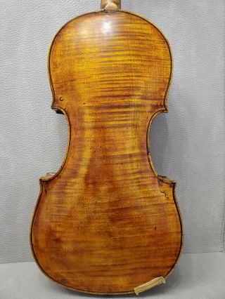 Antique Old Violin Possible French Maker 4 4/4 Size,  Good Sound