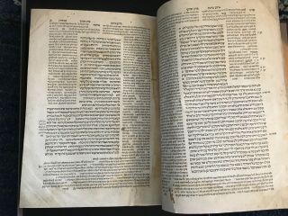 Rare Antique Jewish Book: Talmud 1583 Constantinople Tractate Sanhedrin