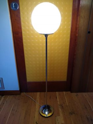 BILL CURRY FOR STEMLITE DESIGN LINE MID CENTURY MODERN TULIP BASE FLOOR LAMP 2