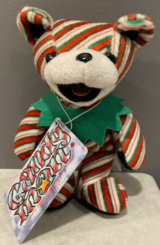 Vintage Grateful Dead Candy Man 7” Beanie Bear - 6/25/91 Sandstone Ampitheatre