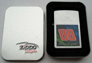 2007 Zippo Cigarette Lighter 88 Dale Earnhardt Jr.  Unfired W/box Nascar