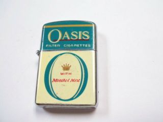 Vintage Royalite Oasis Filter Cigarettes Menthol Mist Lighter
