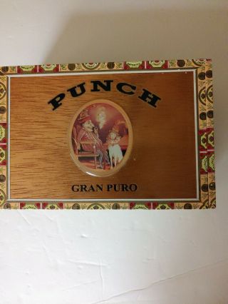 Punch Gran Puro Santa Rita Wood Cigar Box | Hand Made | |