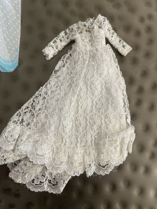 Wedding Bell Dream Gown Vintage Topper Clothing Only No Doll Plus Bonus Sheer