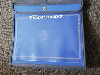 Vintage Trapper Keeper By Mead Binder Notebook From 80 