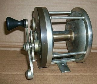 Vintage 1902 Patent Edward vom Hofe No.  621 6/0 German Silver Deep Sea Reel.  USA 2