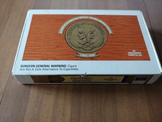 Empty Antonio Y Cleopatra Grenadier Pantelas Corona Cigar Box Cardboard 50 Count