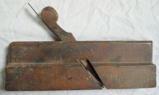 S.  Caruthers 18c Wooden Molding Plane Vtg Old Antique Tool