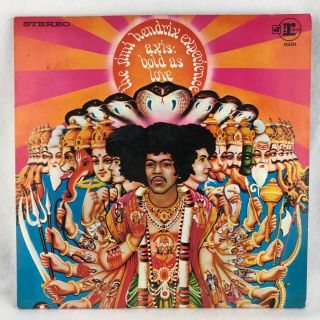 The Jimi Hendrix Experience Axis: Bold As Love Vintage Vinyl Gatefold Lp Rs 6281