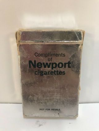 Vintage Newport Cigarette Complimentary Playing Card Deck