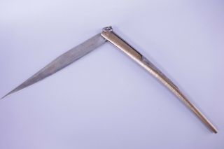 Antique Large Spanish Albacete Navaja Spaniard Folding Knife Blade